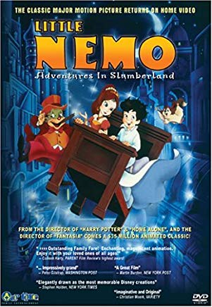 Little Nemo Adventures in Slumberland dvd disney