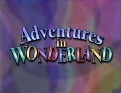 Adventures in Wonderland live action musical Disney series on dvd