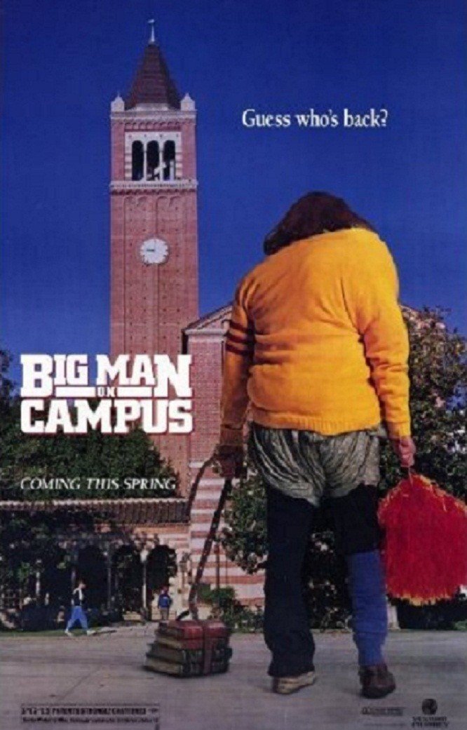 Big Man on Campus dvd