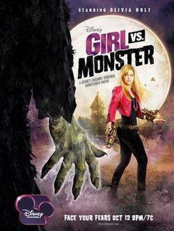 Girl vs Monster dvd Disney movie