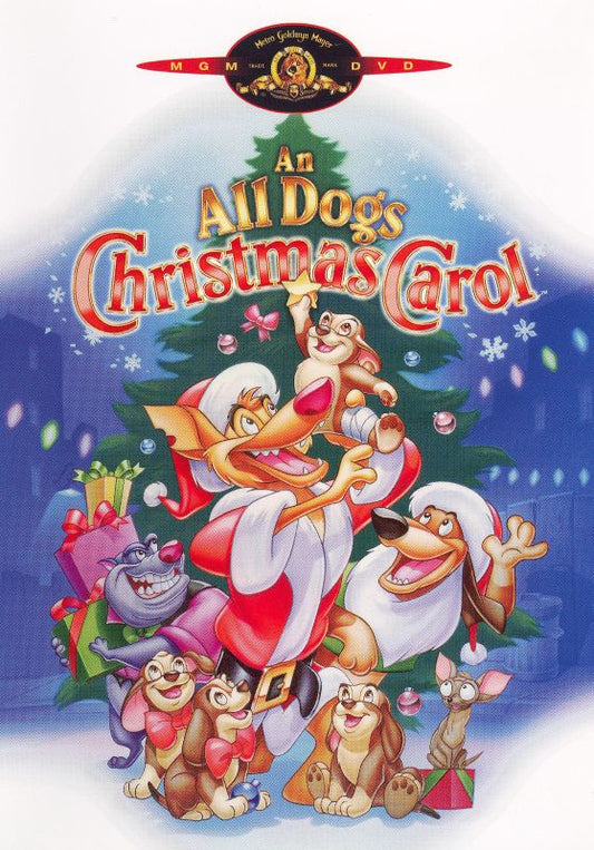 An All Dogs Christmas Carol dvd