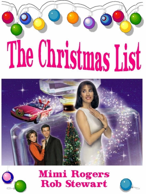 The Christmas List dvd